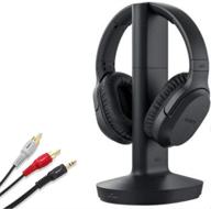 🎧 sony wireless rf headphone with 150-foot range, noise reduction, volume control & voice mode – includes neego 6-ft 3.5mm rca plug y-adapter for tv logo