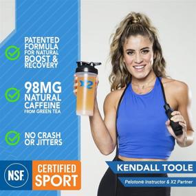 img 4 attached to 🍊 NSF Certified X2 Performance Pre-Workout & Intra-Workout Powder for Men & Women - Orange Force, 12.77 oz, 20 Servings