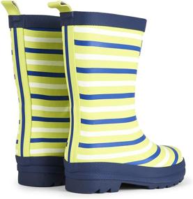 img 1 attached to 👞 Матовые ботинки для мальчиков - обувь Hatley Little Stripes