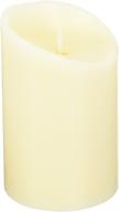 luminara 5-inch flameless ivory candle by pct brands - unscented логотип