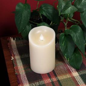 img 1 attached to Luminara 5-inch Flameless Ivory Candle by PCT Brands - Unscented