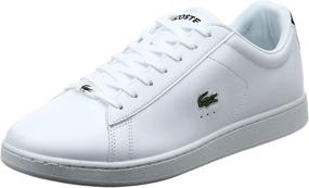 img 4 attached to 👟 Lacoste Carnaby White Leather Men's Sneakers