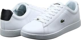 img 3 attached to 👟 Lacoste Carnaby White Leather Men's Sneakers