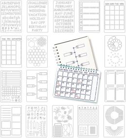 img 4 attached to ✏️ Bullet Journal Stencils and DIY Planner Templates for Productivity