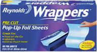 🍯 reynolds foil wrappers pop up & sheets, 50 count logo