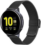 trumirr band for galaxy watch active2 40mm 44mm logo