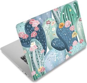 img 4 attached to Icolor Laptop Sticker Protector Notebook Laptop Accessories for Skins & Decals