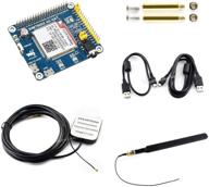 📶 sim7600a-h 4g/3g/gnss hat модуль для raspberry pi zero/zero w/2b/3b/4b/jetson nano: lte cat4, 150mbps, гнсс позиционирование логотип