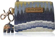 pendleton womens pouch keychain crescent logo