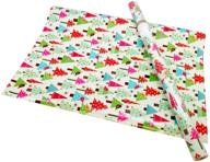 🎁 2 rolls festive forest holiday gift wrap paper by the gift wrap company, each roll measures 24-inch x 16-foot logo