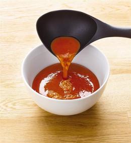 img 2 attached to 🥄 Zulay Soup Ladle Spoon - Versatile Cooking and Serving Tool with Comfortable Grip - Perfect for Soups, Chili, Gravy, Pancake Batter, and More!