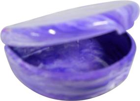 img 2 attached to 🦷 Optimized Proforce Designer Series Mouthguard Cases in Purple/White