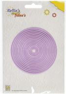 enhance your craft with ecstasy crafts nellie's choice multi frame dies - straight round, 14-pack logo