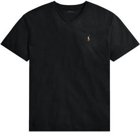 img 4 attached to 👕 Футболка Polo Ralph Lauren для мужчин цвета темно-синий с логотипом Signature Pony - Одежда