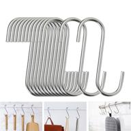 🛁 stainless steel bathroom hooks - pack of 40 logo