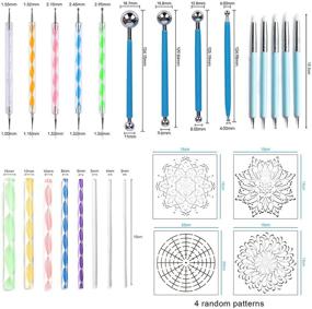 img 3 attached to Acrylic Painting Set Mandala Dotting Tools