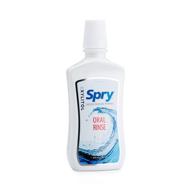 xlear spry cool mint оральный ополаскиватель: чистый и освежающий (2 упаковки по 16 унций) логотип