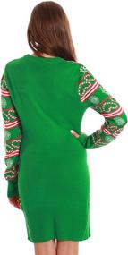 img 1 attached to Followme Christmas Holiday Sweater 6872 225 M Women's Clothing in Dresses