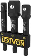 🔌 увеличьте свой охват с помощью удлинителя lexivon adapter extension 3 шт. lx 101 логотип