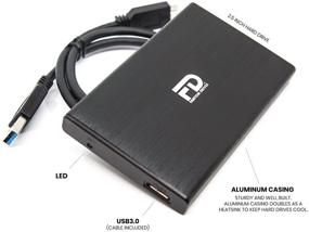 img 1 attached to 📦 Fantom Drives GF3BM5000U - 5TB Portable Hard Drive USB 3.2 Gen 1-5Gbps - GForce Mini Aluminum - Compatible with Mac, Windows, PS4, Xbox