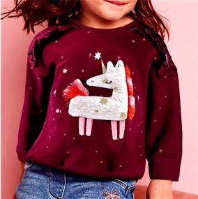 img 3 attached to Toddler Sweatshirts Fashion Printed Outfits Outdoor Recreation