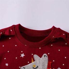 img 1 attached to Toddler Sweatshirts Fashion Printed Outfits Outdoor Recreation