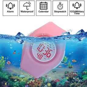 img 1 attached to 👧 Waterproof Kids Digital Sports Watch with LED Alarm, Stopwatch and Wristband for Boys and Girls Aged 3-10