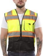 🔒 enhance workplace safety with kolossus deluxe visibility frontal pockets occupational health & safety products логотип