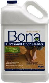 img 1 attached to 🔷 Bona WM700056001 Hardwood Floor Cleaner, 160 oz - Light Blue