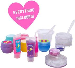 img 1 attached to 🦄 GirlZone Unicorn Lip Gloss Kit: Create Your Own Lip Balm with Fun Girls Lip Gloss Sets for Kids - 22 Pieces Including Makeup Bag. Great Gifts for Girls! Lip Gloss Kit Girls Toys
