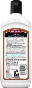 img 3 attached to Weiman 3 in 1 Deep Leather Conditioner Cream (2 Pack) - Ultimate Leather Restoration for Furniture, Car Seats, Shoes & More!