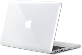 img 1 attached to ⌨️ Kuzy Older Version MacBook Pro 13.3 inch Case 2015-2012 - Clear Soft Touch Hard Shell Cover