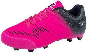 img 3 attached to LEOCI Soccer Shoe Coomfortable Numeric_11_Point_5 Girls' Shoes