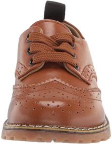 img 3 attached to 👟 UBELLA Boys' Breathable Leather Oxford Shoes for Toddlers