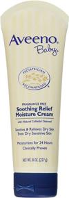 img 1 attached to 👶 AVEENO Baby Soothing Relief Moisture Cream 8 oz (2 Pack)