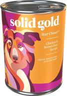 🐶 solid gold star chaser chicken dog food: holistic, potato-free formula for all life stages logo