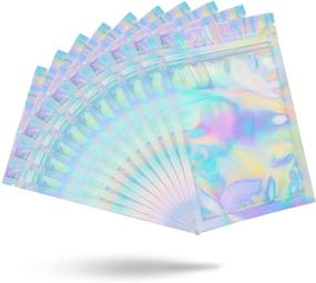 img 4 attached to Stashield Resealable Birthday Holographic Resistant