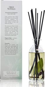 img 2 attached to 🌿 Urban Naturals Eucalyptus Spearmint Aromatherapy Diffuser Set for Stress Relief and Home Fragrance, Fresh Scent Room Freshener + Decor, Ideal Home Gift. Vegan