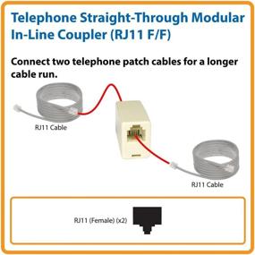 img 1 attached to 📞 IMBAPrice Inline Coupler for Telephone Connections - Industrial Electrical Solution