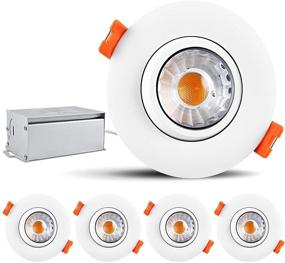 img 4 attached to 🔦 Dimmable Industrial Electrical Recessed Adjustable Retrofit Downlight - SEO-Enhanced