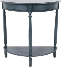 img 4 attached to 💙 Décor Therapy Antique Navy Accent Table: A Chic and Timeless Décor Addition!