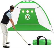 🏌️ high impact golf hitting net for backyard driving and practice with target and carrying bag - tnzmart golf net logo