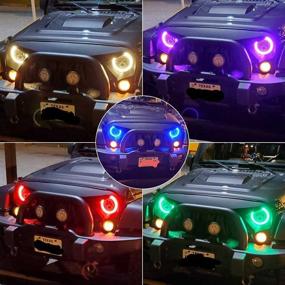 img 3 attached to Headlights 1997 2018 Wrangler Rubicon Headlamp