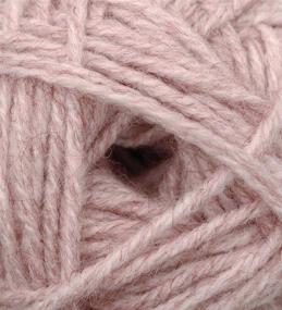img 2 attached to 🧶 Heavenly Soft Blend Alpaca Yarn Wool Set of 3 Skeins – Ideal for Knitting and Crocheting (Antique Rose, Worsted Weight)