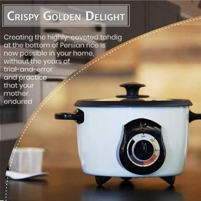 img 2 attached to Pars Automatic Persian Rice Cooker – Create the Perfect Rice Crust with Tahdig! 5 Cup Rice Maker
