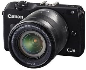 img 3 attached to 📷 Canon EOS M2 Mark II 18.0 Megapixel Digital Camera (Black) - Body Only, International Version (No Warranty)