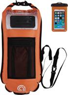 🌊 cien waterproof dry bag + phone case for open water swimming, snorkeling, kayaking, rafting, boating, camping, hiking, beach, fishing логотип