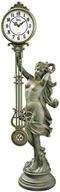 exquisite design toscano goddess of time pendulum clock- a timeless masterpiece logo