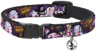 🎭 disney alice & the queen of hearts scenes breakaway plastic clip collar - narrow-large logo