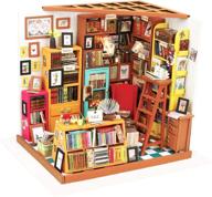 wooden puzzle miniature house - do it yourself kit logo